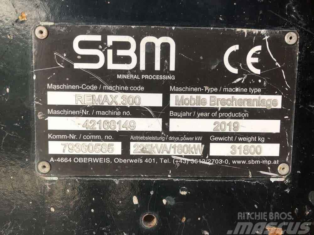 SBM Remax 300 Mobilie drupinātāji