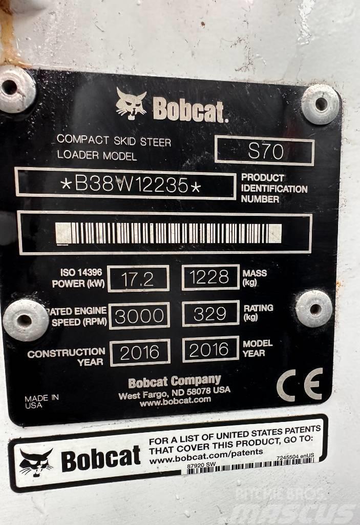 Bobcat S 70 Lietoti riteņu kompaktiekrāvēji