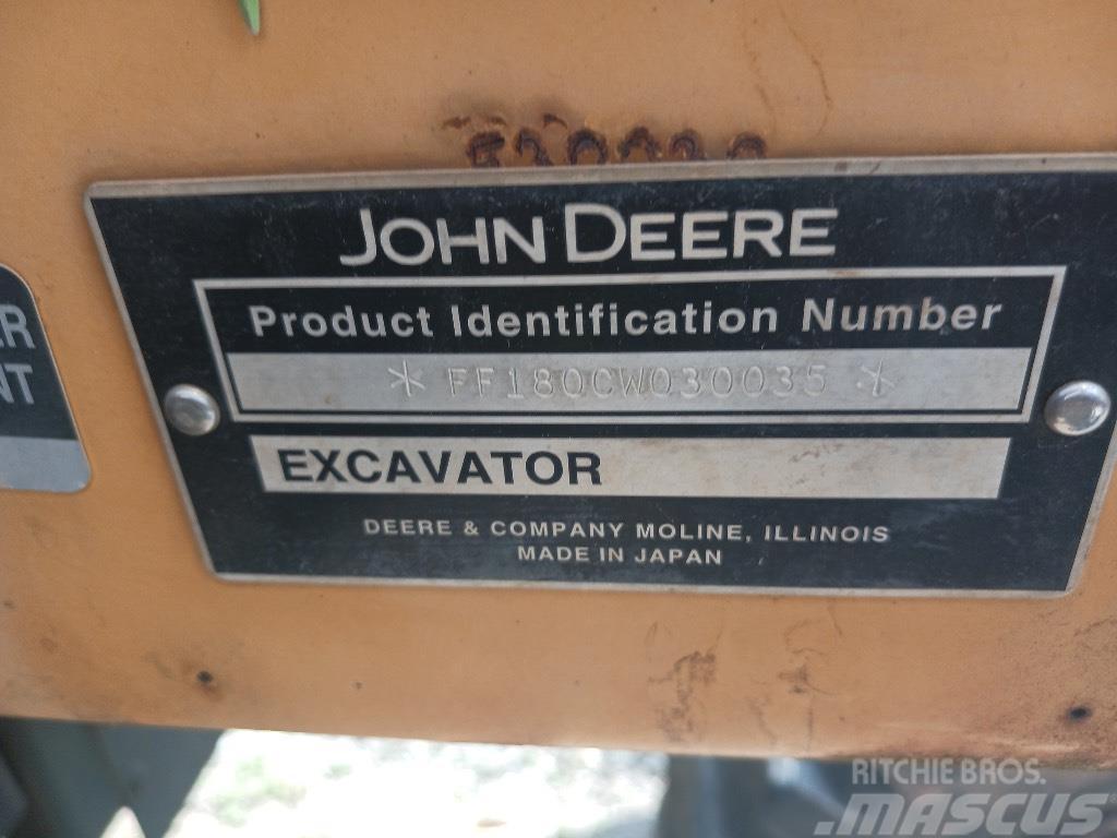 John Deere 180 C Ekskavatori uz riteņiem