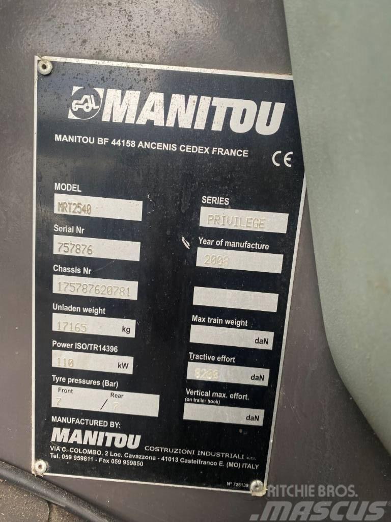 Manitou MRT 2540 Teleskopiskie manipulatori