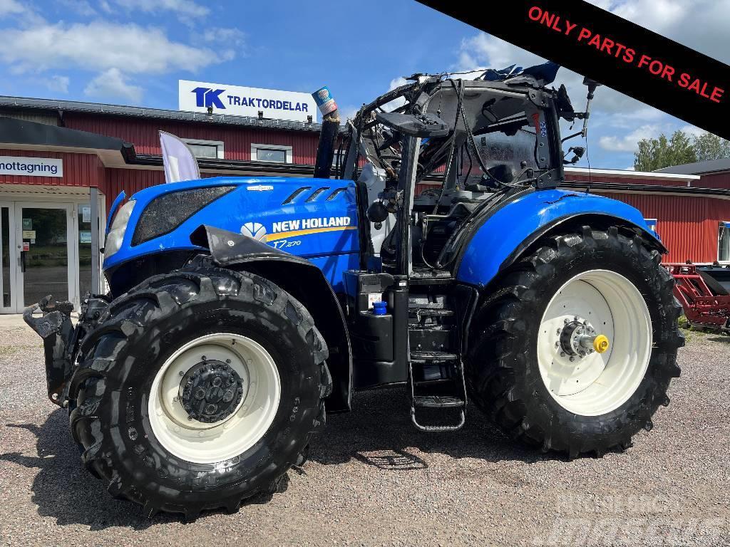 New Holland T 7.270 dismantled: only spare parts Traktori