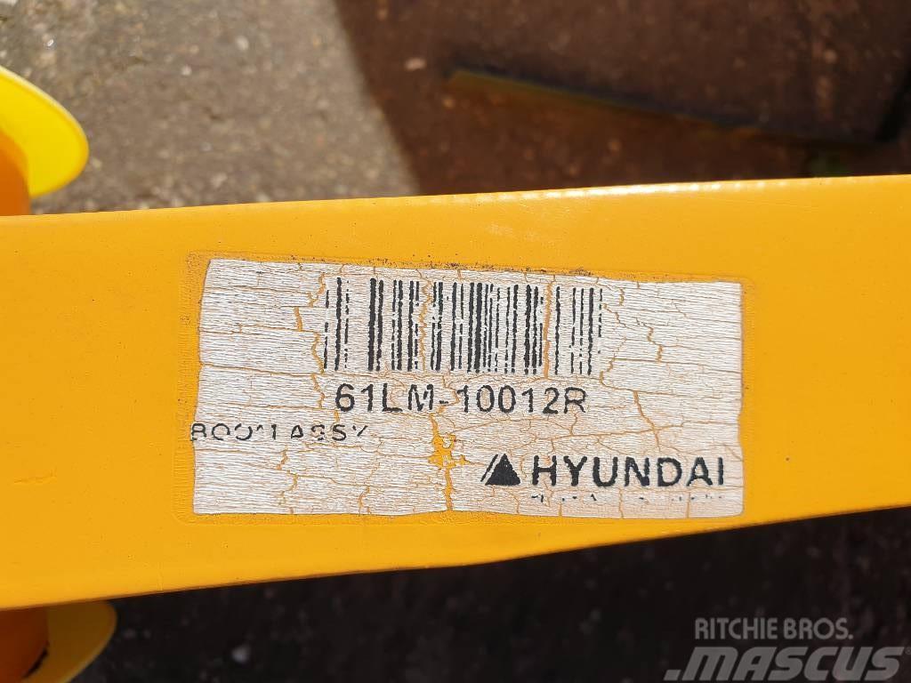 Hyundai Loader boom HL757 Šasija un piekare