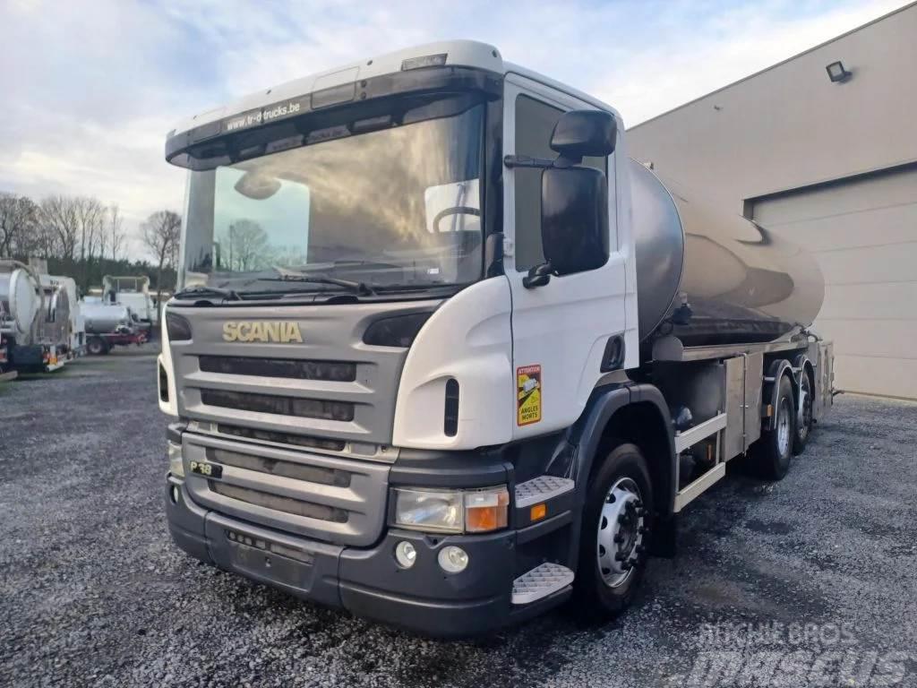 Scania P380 6X2 INSULATED STAINLESS STEEL TANK 15 500L 1 Autocisterna
