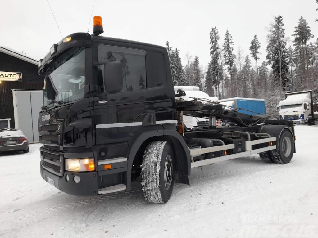 Scania P 270 DB Multilift vl-laite  aj.188 tkm Kabeļu pacēlājs nomontējamām kravas mašīnām