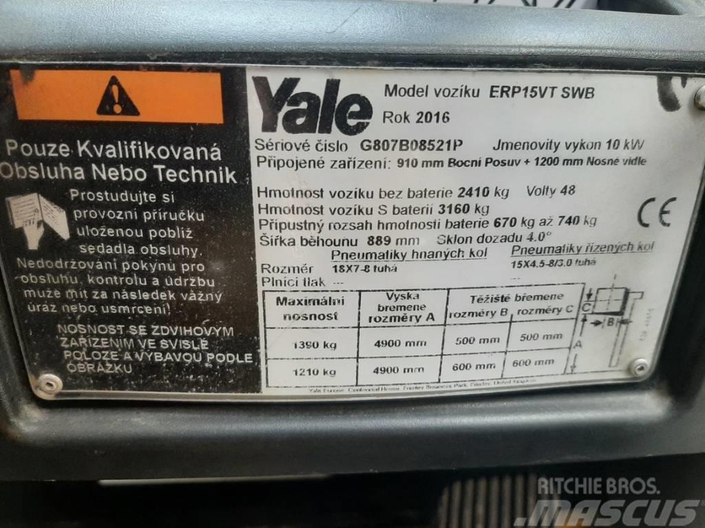 Yale ERP15VTSWB Elektriskie iekrāvēji