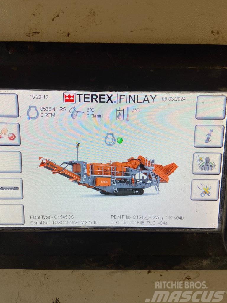 Terex Finlay C1545 Mobilie drupinātāji