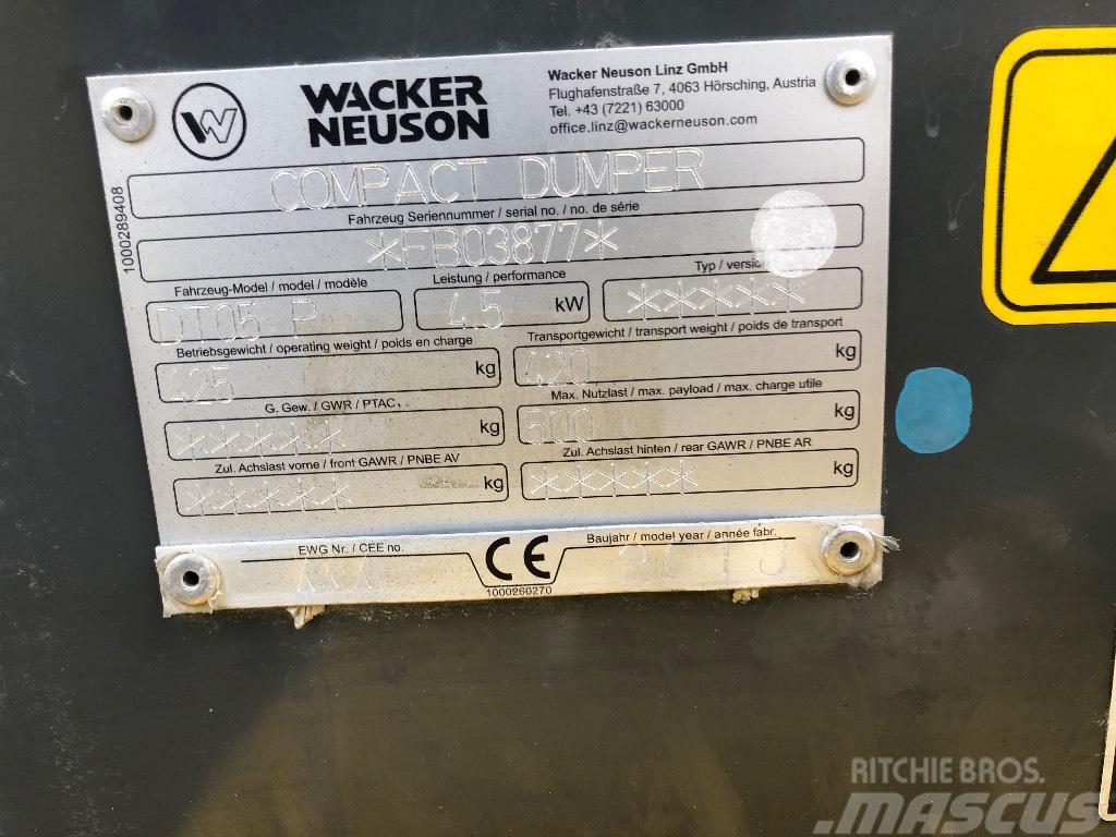 Wacker Neuson DT 05 Kāpurķēžu pašizkrāvējs