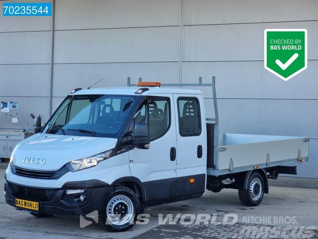 Iveco Daily 35S14 Open laadbak 3500kg trekhaak Euro6 Air Vieglais kravas automobilis/izkraušana no sāniem