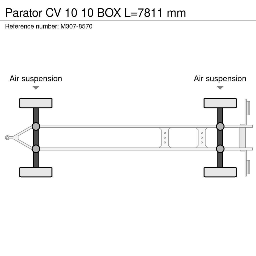 Parator CV 10 10 BOX L=7811 mm Konteineriekrāvēji