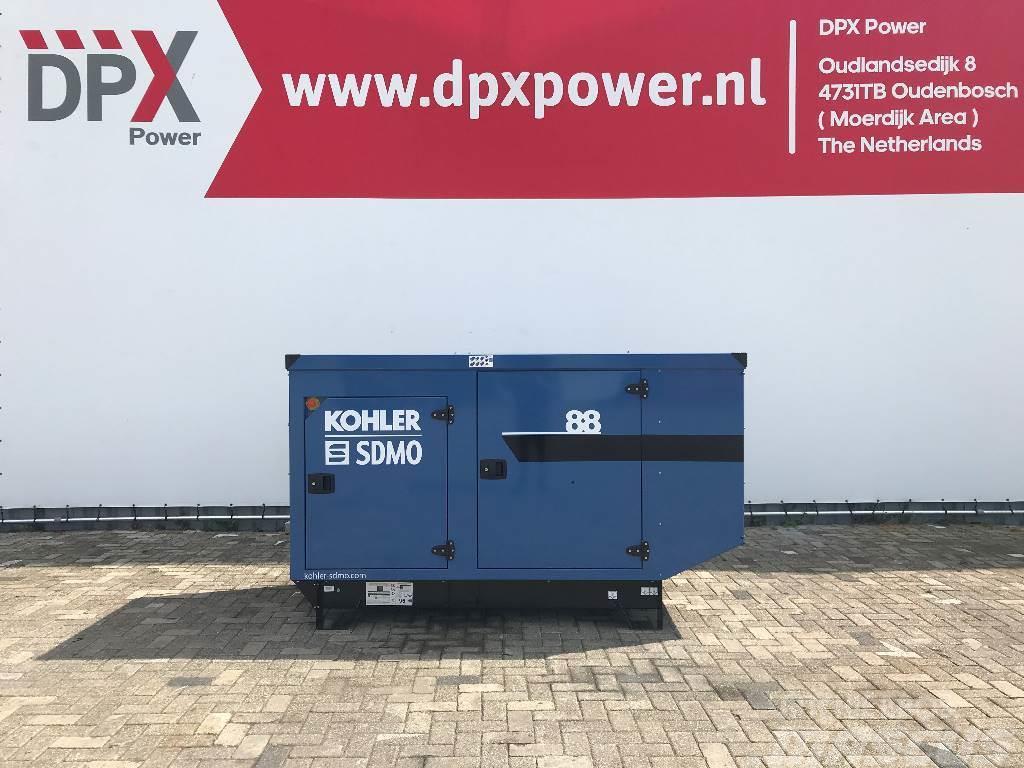 Sdmo J88 - 88 kVA Generator - DPX-17105 Dīzeļģeneratori