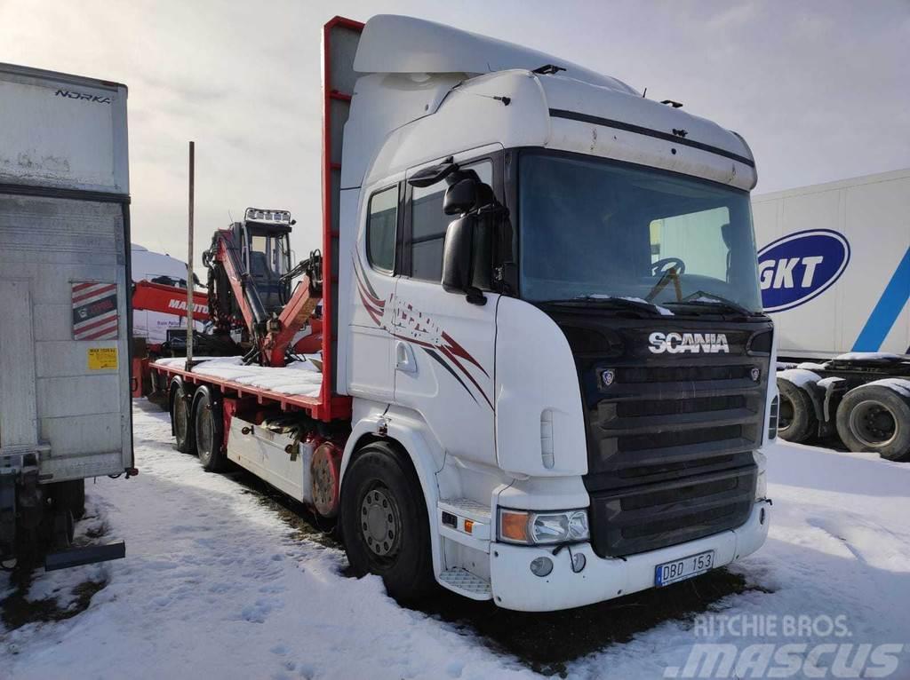 Scania FOR PARTS R500 TIMBERTRUCK / CR19 HIGHLINE CAB / / Šasija un piekare
