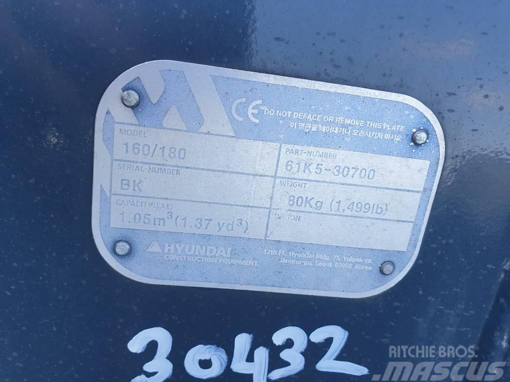 Hyundai Excvator Bucket, 61K5-30700, 180 Kausi