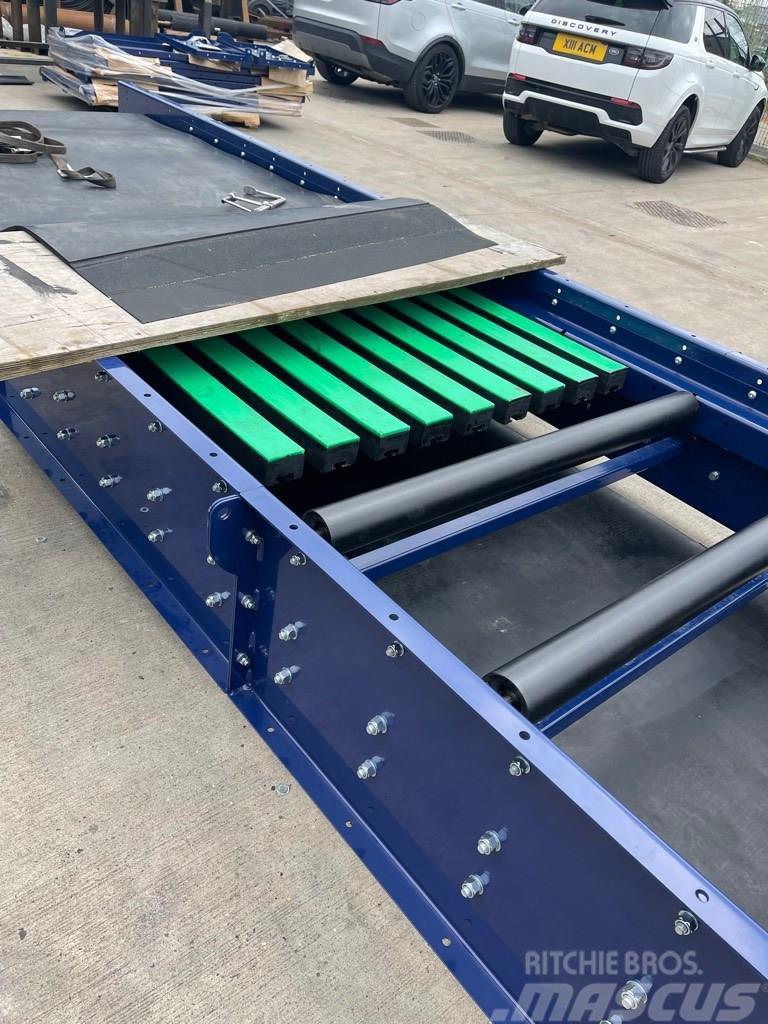  Recycling Conveyor RC Conveyor 1200mm x 6 meters Atkritumu konveijeri