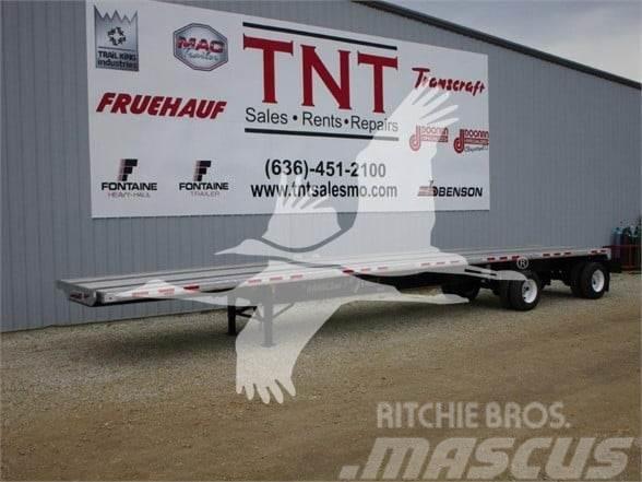 Wabash (FORMERLY TRANSCRAFT) [QTY:75] 48' COMBO FLATBED Tents treileri