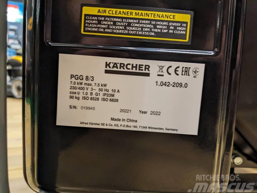 Kärcher PGG 8/3 Generator Stromerzeuger Benzīna ģeneratori