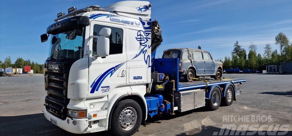Scania R500 Kabeļu pacēlājs nomontējamām kravas mašīnām