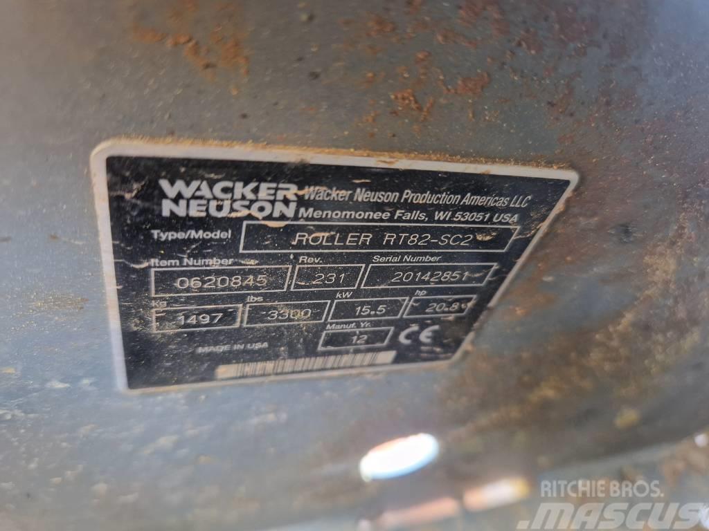Wacker Neuson RT 82 SC-2 Divvalču grunts veltņi
