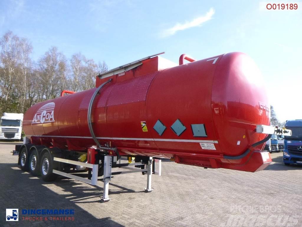 Cobo Bitumen tank inox 34 m3 / 1 comp Autocisternas