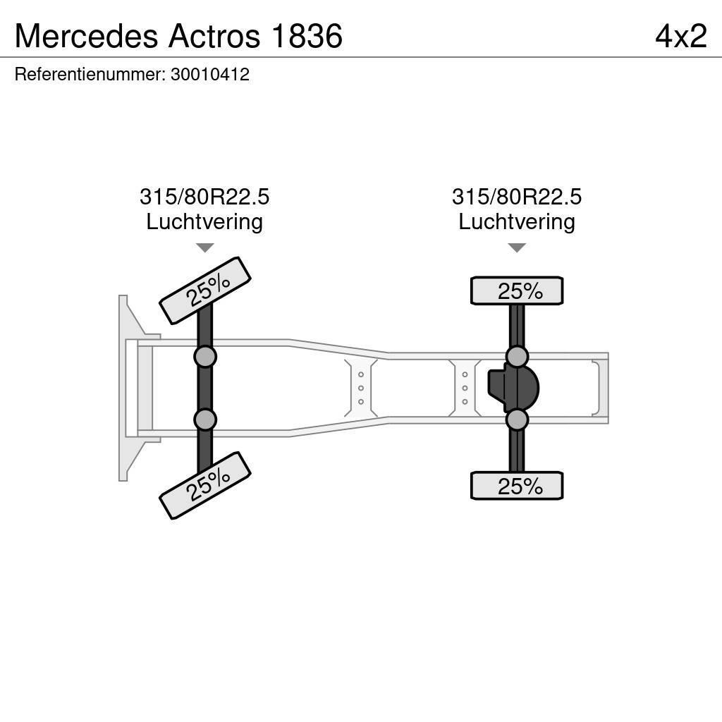 Mercedes-Benz Actros 1836 Vilcēji