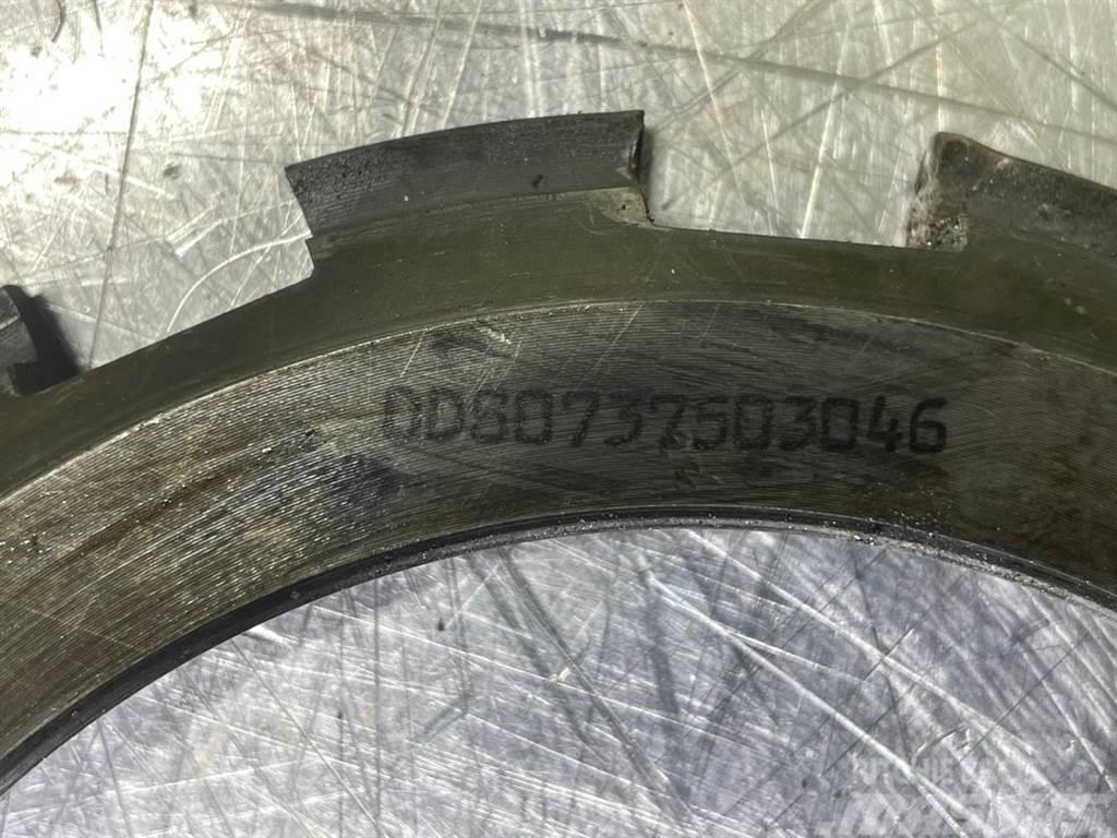 Liebherr L574-4635105/7615100-Slotted nut/Nutmutter/Plate Asis
