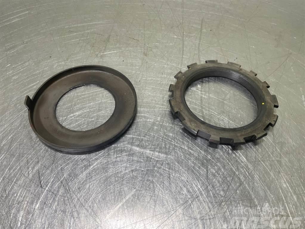 Liebherr L574-4635105/7615100-Slotted nut/Nutmutter/Plate Asis