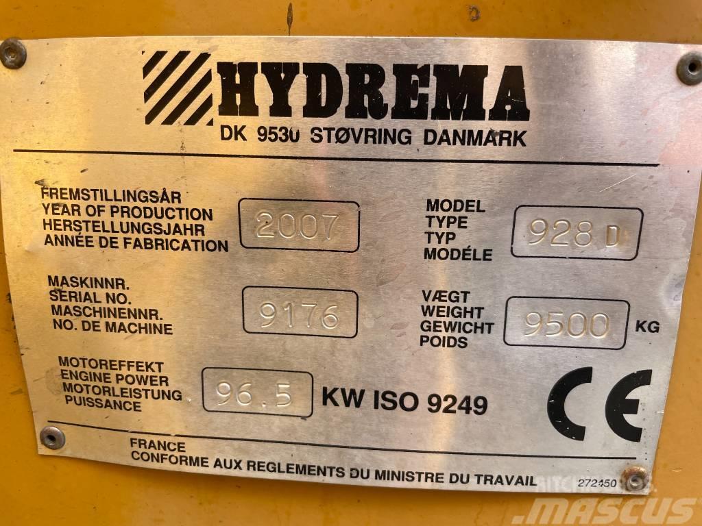 Hydrema 928 D Ekskavatori-iekrāvēji