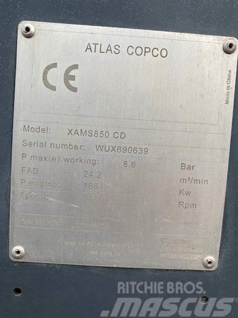 Atlas Copco XAMS 850 CD 7 Kompresori