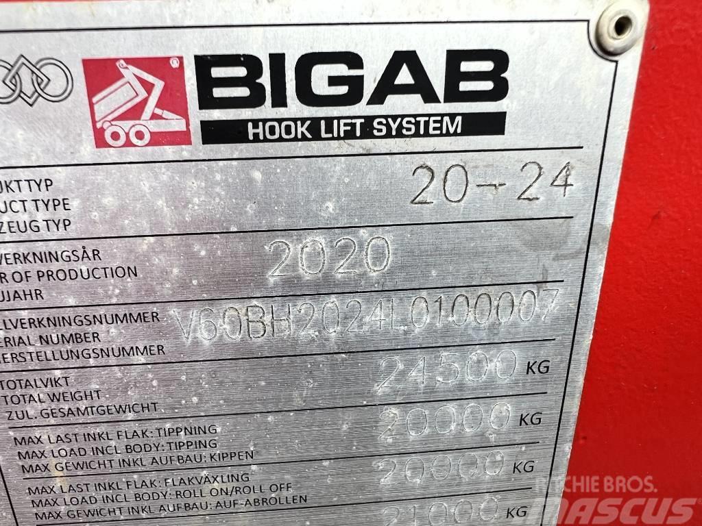 Bigab B20-24 Standarta piekabes