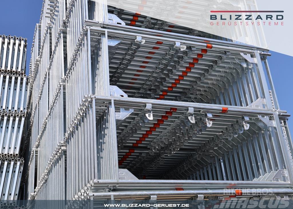 Blizzard S70 163,45 m² neues Blizzard Stahlgerüst + Durchst Sastatņu aprīkojums