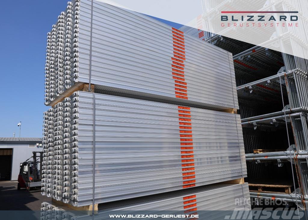 Blizzard S70 163,45 m² neues Blizzard Stahlgerüst + Durchst Sastatņu aprīkojums