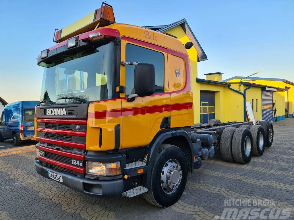 Scania 124L400 6x4, 8x4 Vilcēji