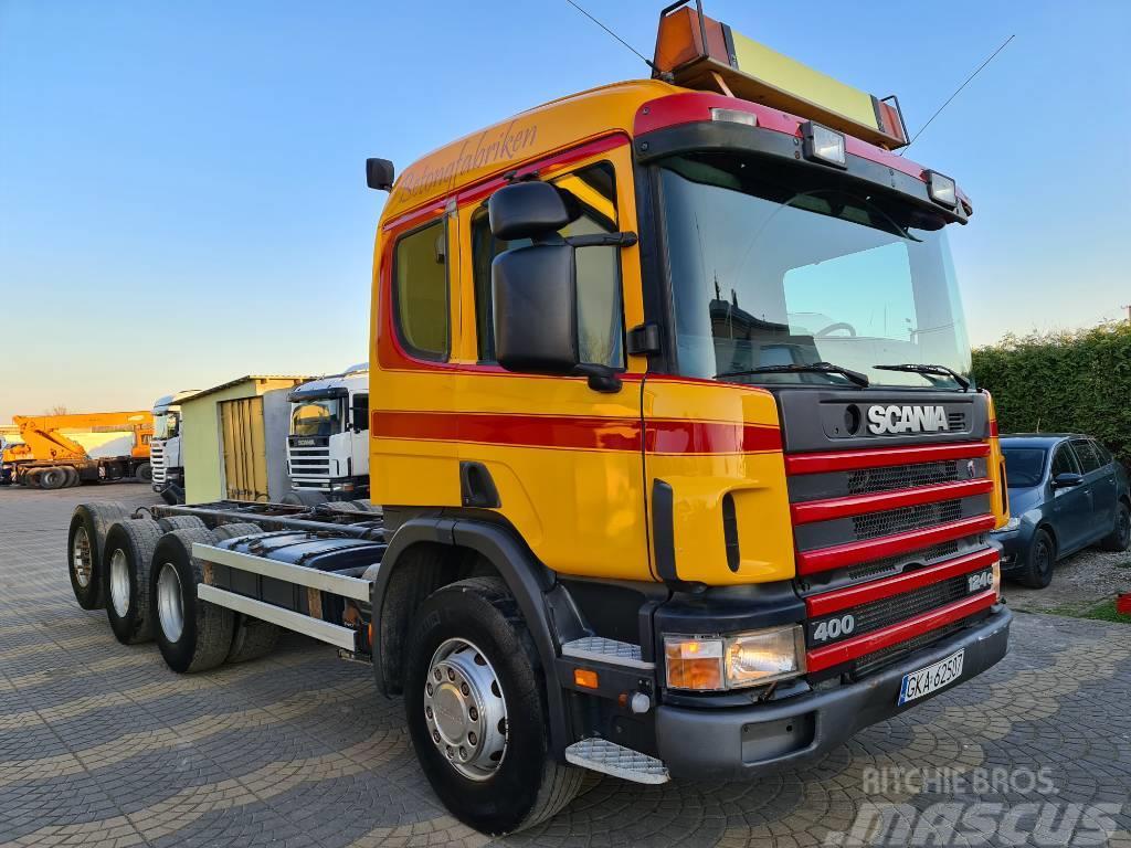 Scania 124L400 6x4, 8x4 Vilcēji