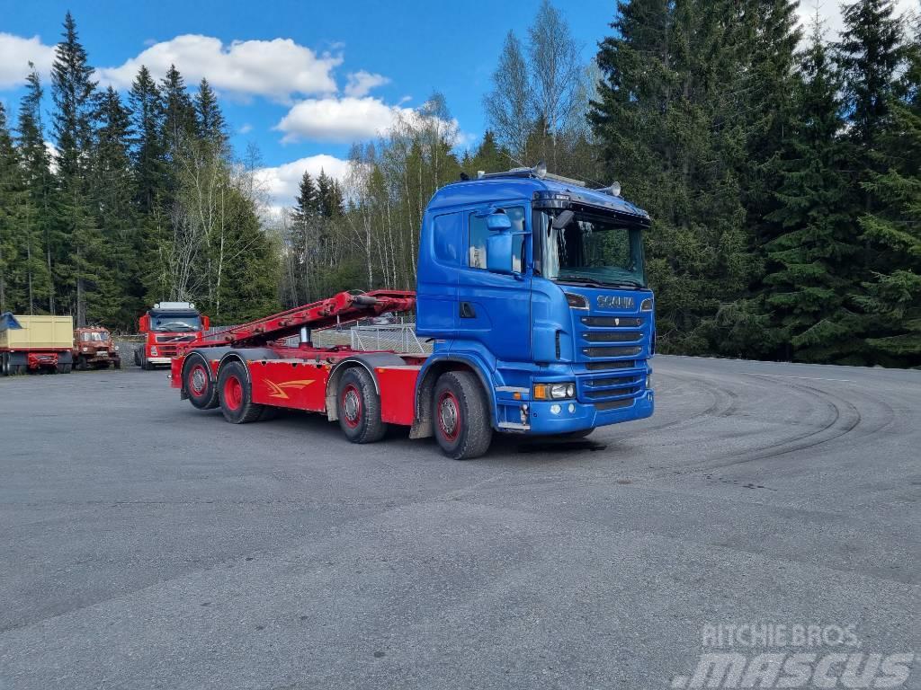 Scania R560 8x2*6HNB Kabeļu pacēlājs nomontējamām kravas mašīnām
