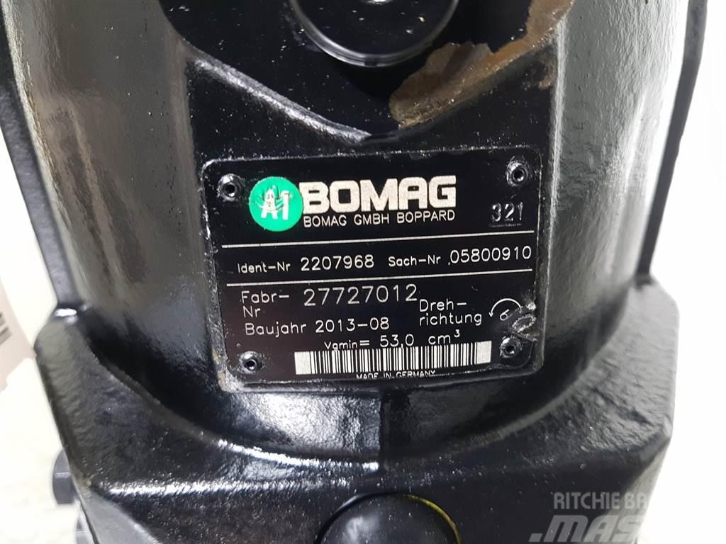 Bomag 05800910-Rexroth A6VM107-R902207968-Drive motor Hidraulika