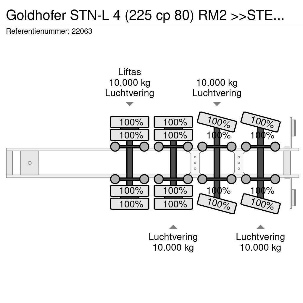 Goldhofer STN-L 4 (225 cp 80) RM2 >>STEPSTAR<< (CARGOPLUS® t Zemie treileri