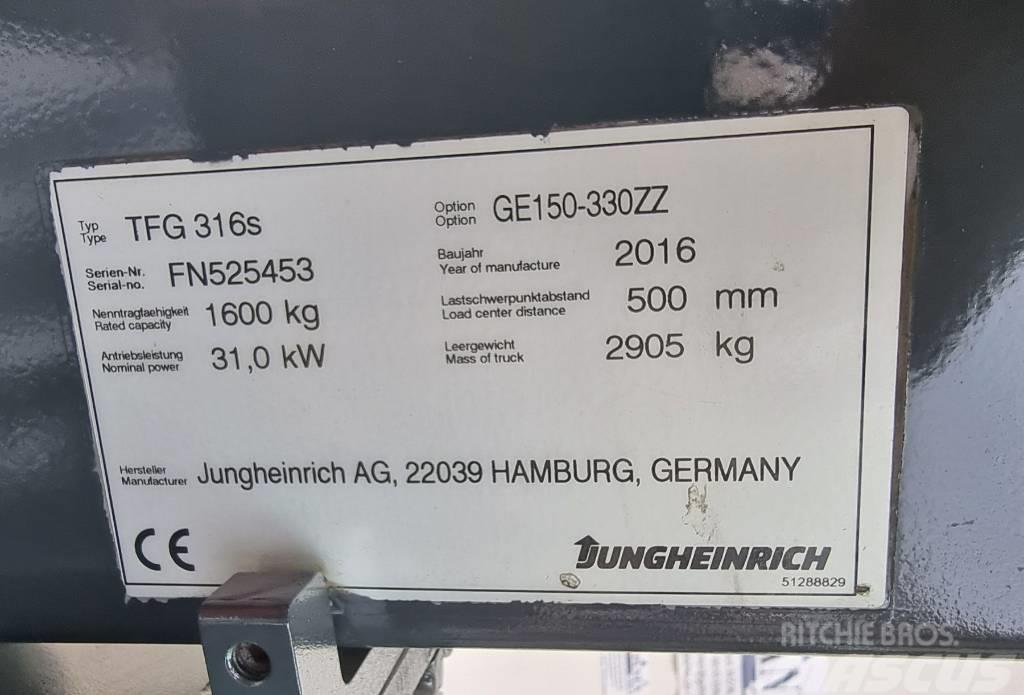 Jungheinrich TFG 316 S LPG tehnika