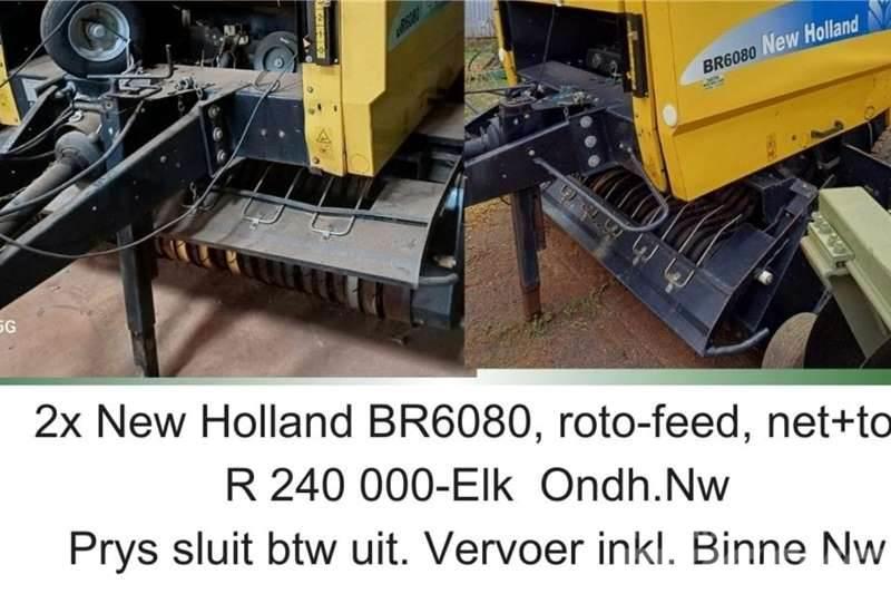 New Holland BR6080 - roto feed - net and twine Citi