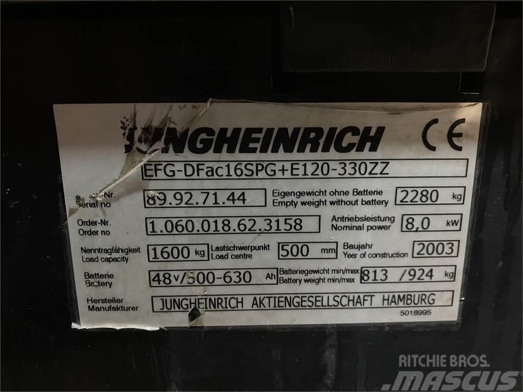 Jungheinrich EFG 16 Elektriskie iekrāvēji