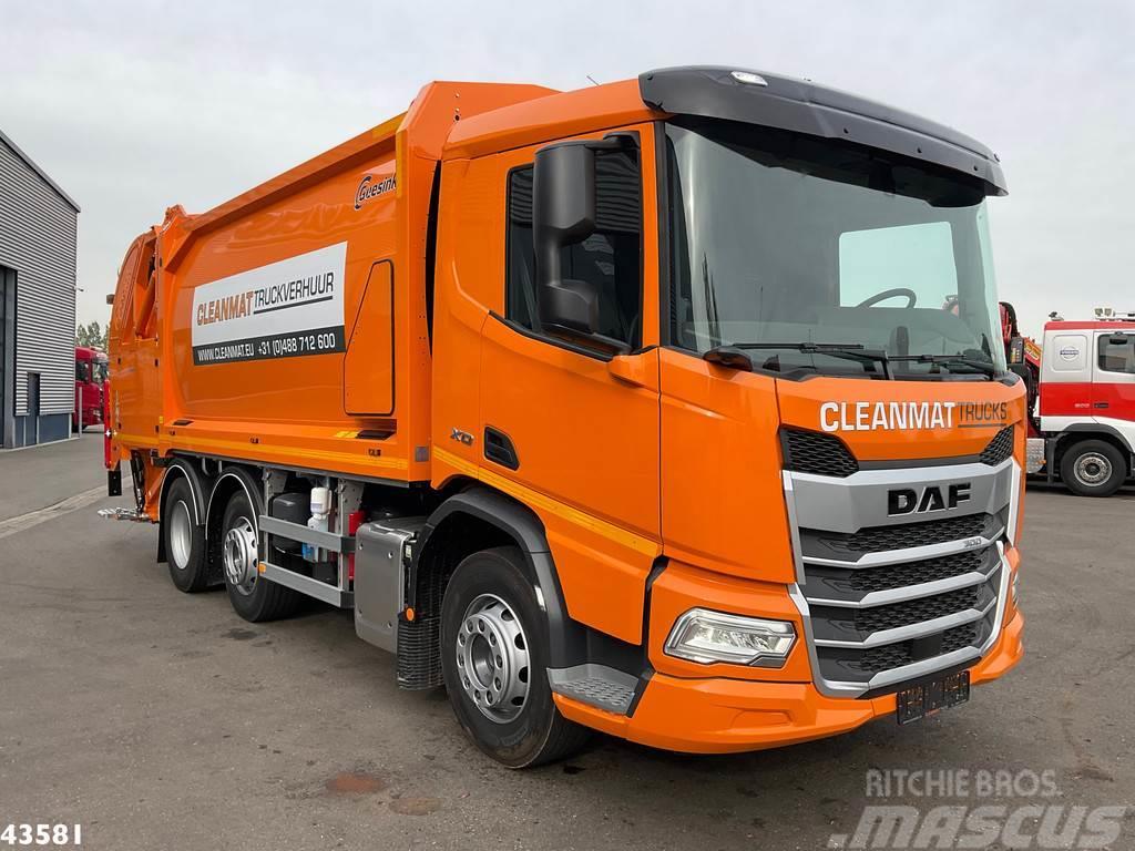 DAF FAG XD 300 Geesink 20m³ Atkritumu izvešanas transports