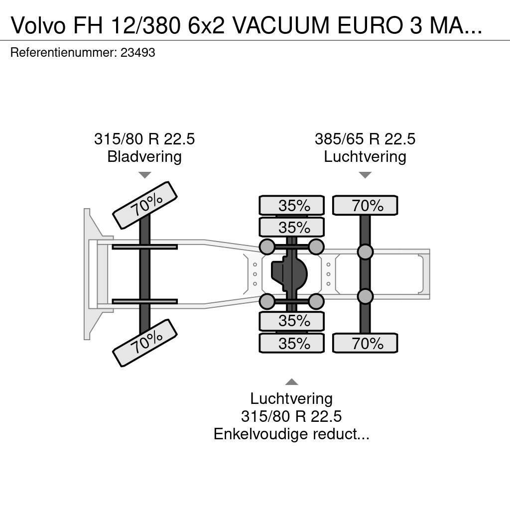 Volvo FH 12/380 6x2 VACUUM EURO 3 MANUAL GEARBOX 758.100 Vilcēji