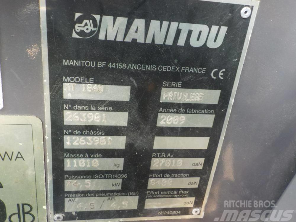 Manitou MT 1840 Teleskopiskie manipulatori