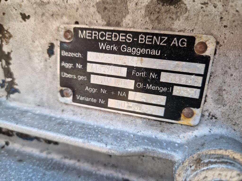 Mercedes-Benz ΣΑΣΜΑΝ   G 155 - 16/14,0 , ΜΗΧΑΝΙΚΟ ΛΕΒΙΕ Pārnesumkārbas