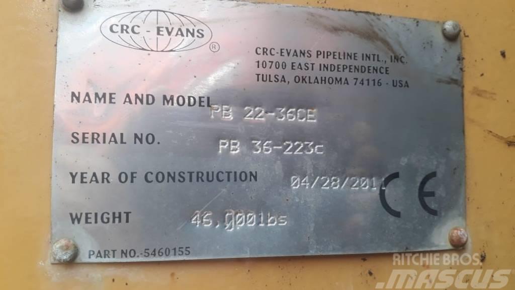 CRC-Evans PB 22-36 CE Cauruļu liekšanas mašīnas