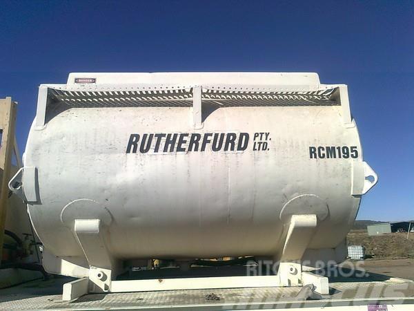 Rutherfurd Grout Mixing 2 x axle trailer Betona maisītājs