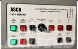 Asco ATS 3000 Amp Series 7000 Dīzeļģeneratori