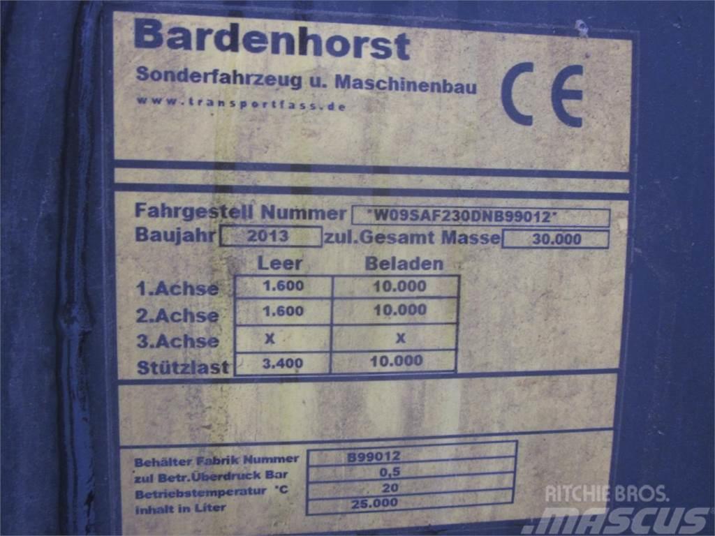  Bardenhorst 25000, 25 cbm, Tanksattelauflieger, Zu Emulsijas cisternas