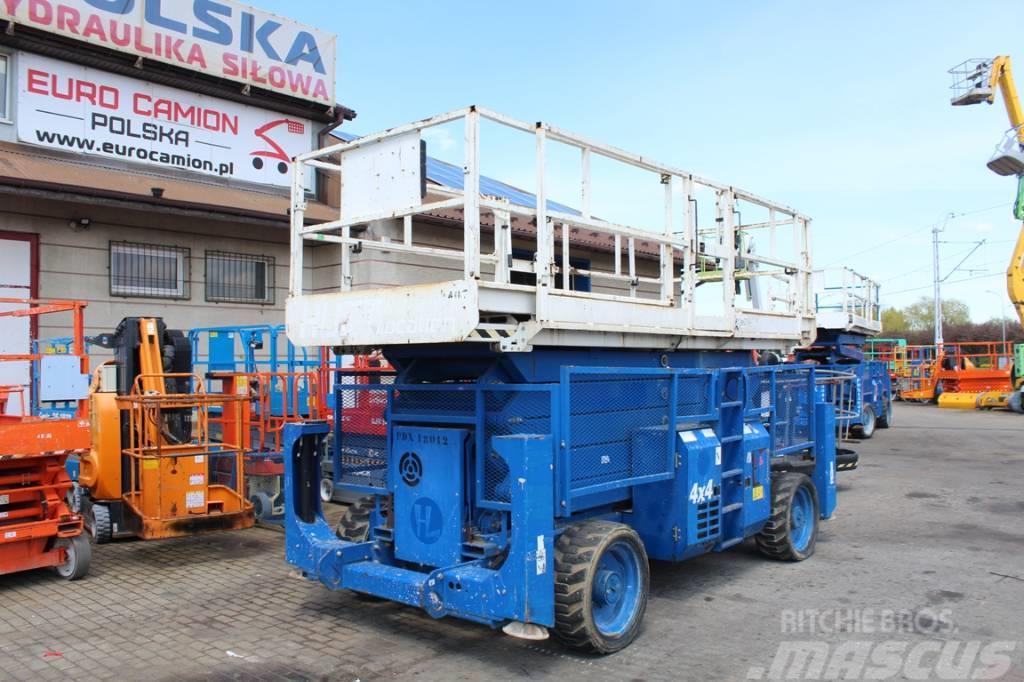 Genie GS 5390 RT - 18 m diesel 4x4 scissor work lift jlg Šķerveida pacēlāji