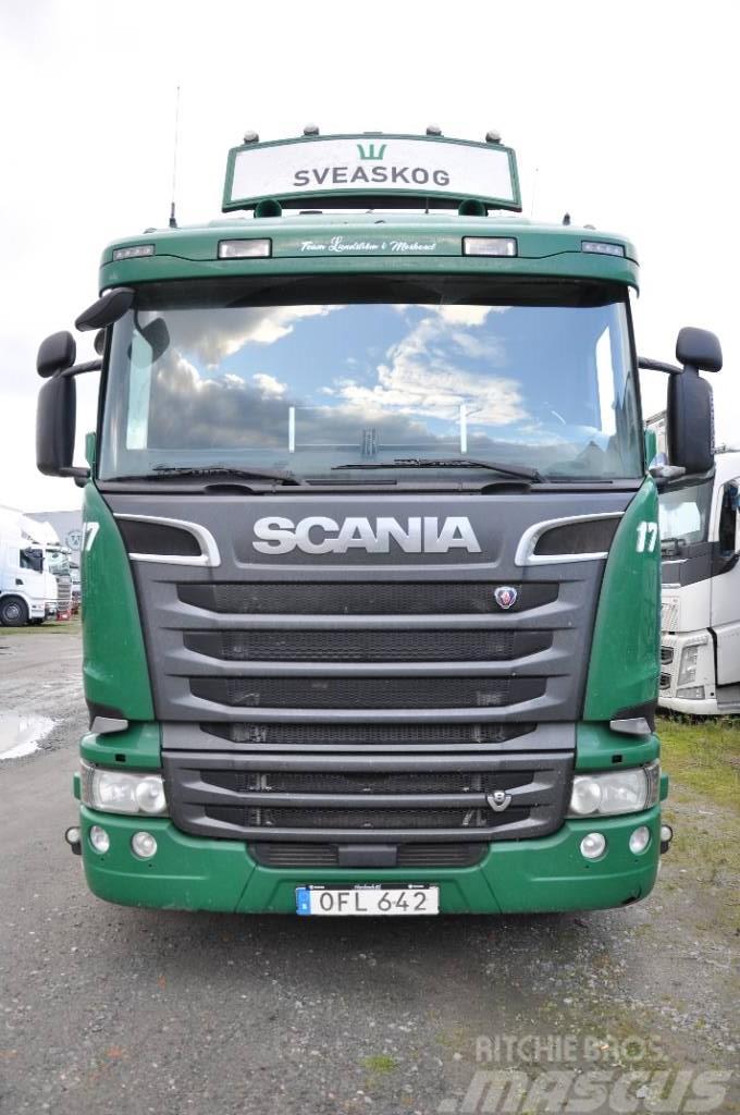 Scania R520 8X4 Euro 6 Kokvedēji