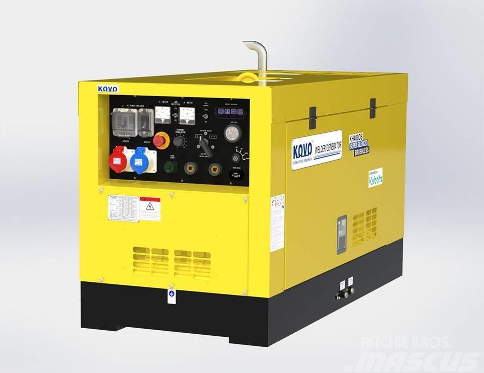 Yanmar 4TNV98 welding generator soldadura EW500DS Metināšanas iekārtas