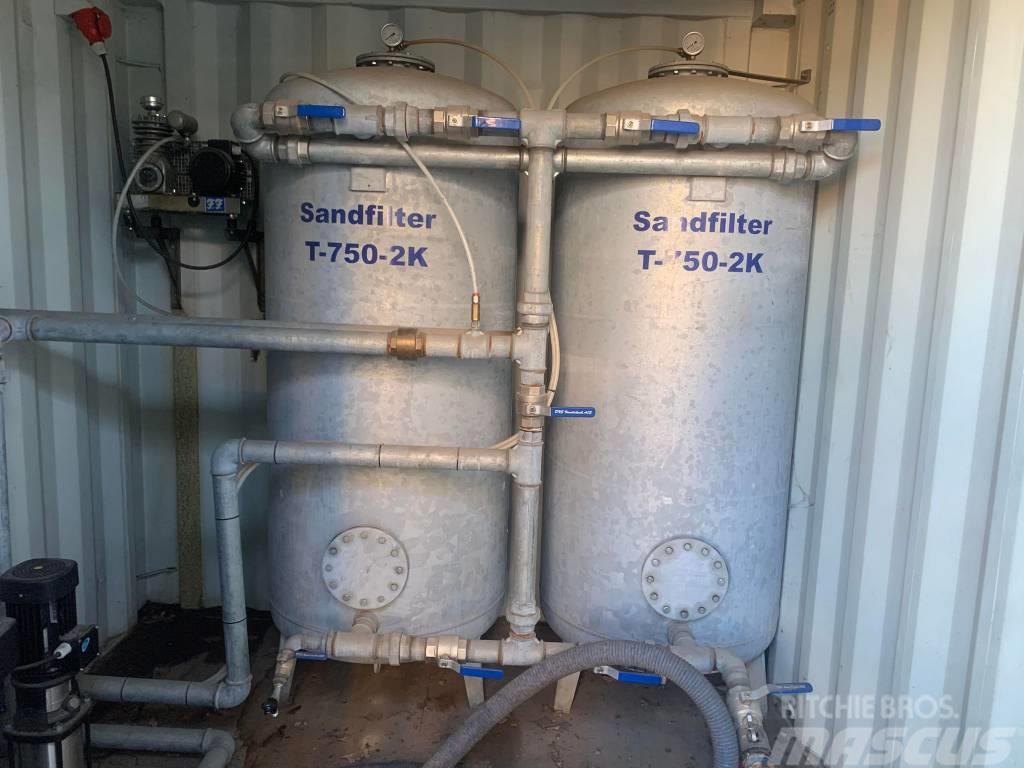  Mobil water treatment plant container 5 foot Mobil Atkritumpārstrādes rūpnīca